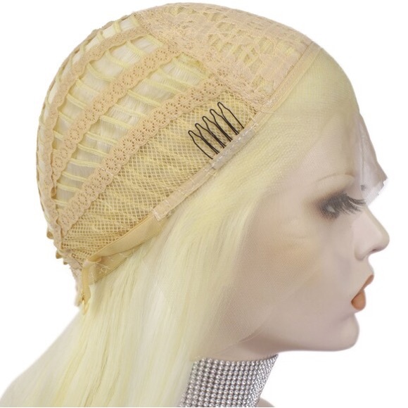 💫22” BLONDE BODY WAVY LACE FRONT WIG *NEW* - Picture 2 of 4